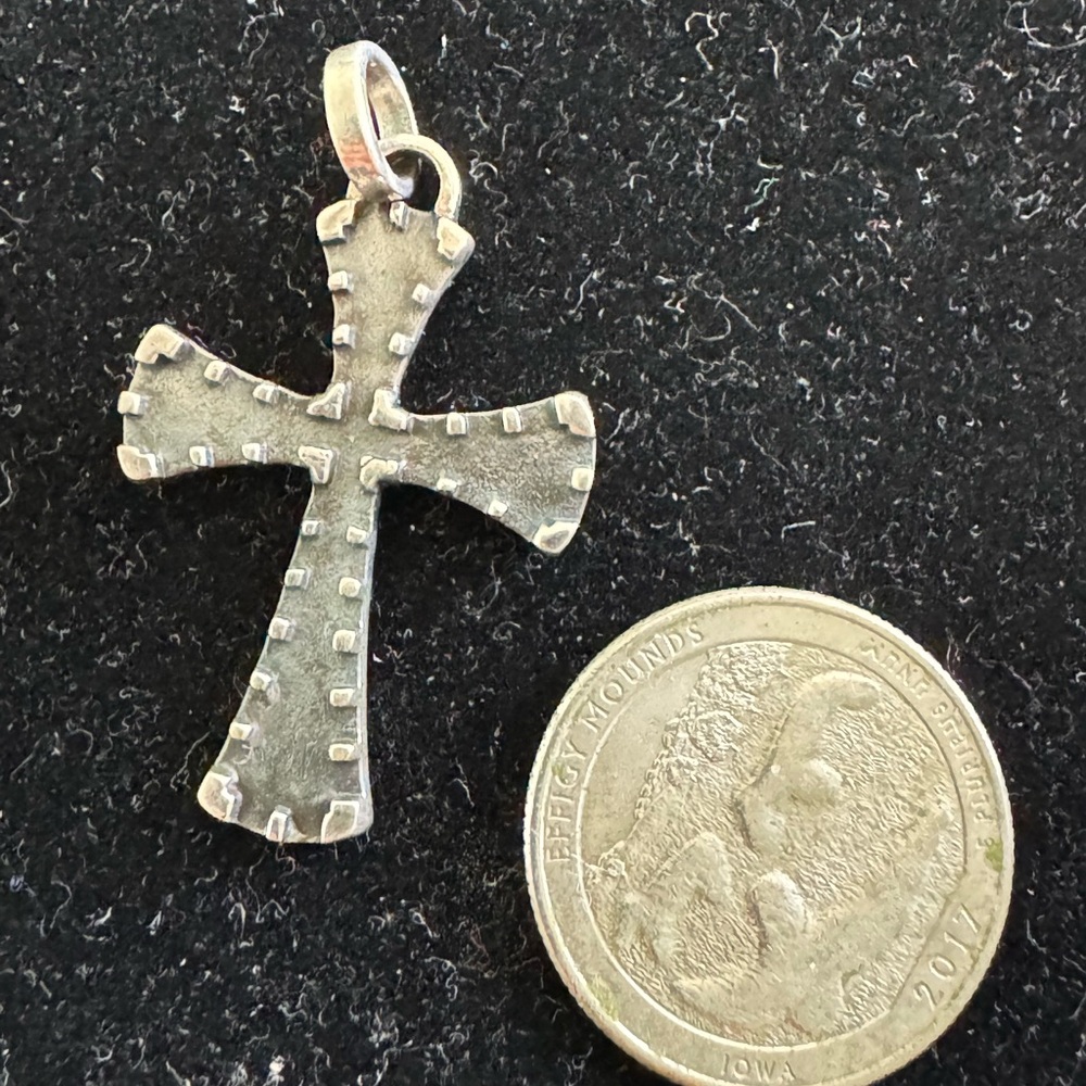 Silver Cross Pendant